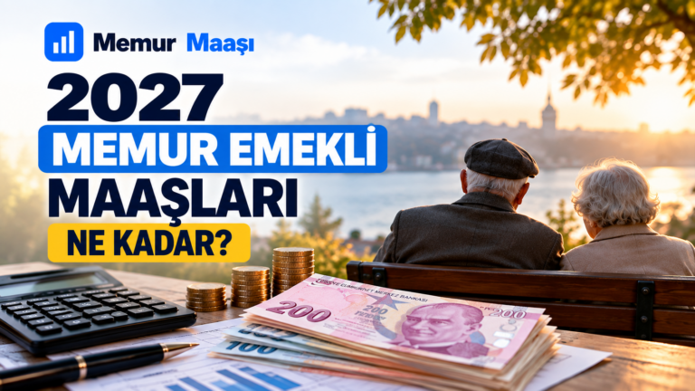 2027 memur emekli maaşları ne kadar?